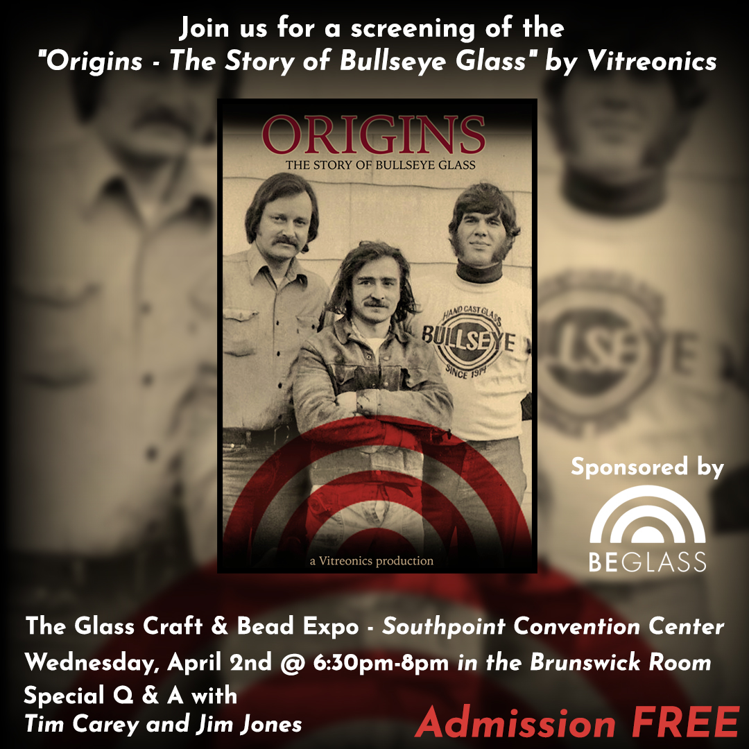 Movie Screening Origins - The Story of Bullseye Glass by Vitreonics